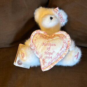 Longaberger Horizon of Hope 2004  Boyd's Bears Breast Cancer Awareness Bear